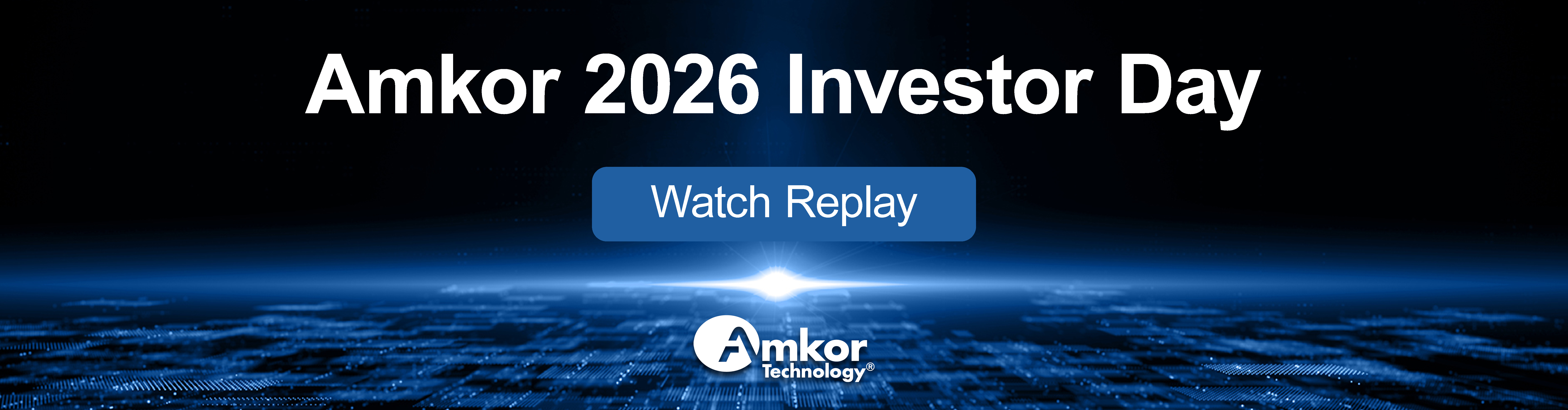 Amkor 2026 Investor Day Watch Replay